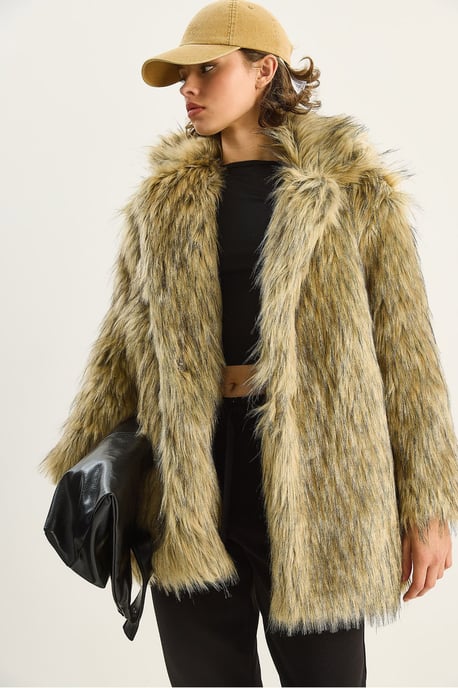 Faux-Fur-Mantel - Image 3