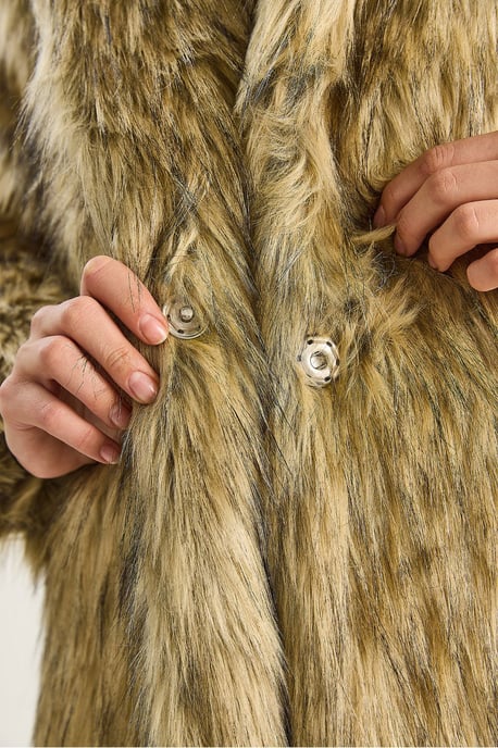 Faux-Fur-Mantel - Image 4