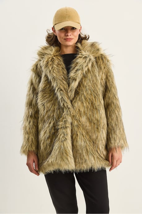 Faux-Fur-Mantel - Image 5