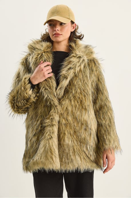 Faux-Fur-Mantel - Image 6