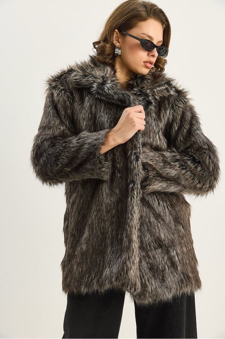 Faux-Fur-Mantel - Image 3