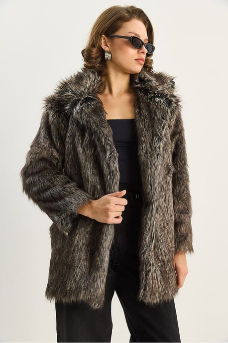Faux-Fur-Mantel - Image 4