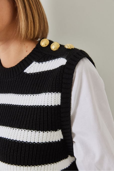 Gestreifter Pullover - Image 2
