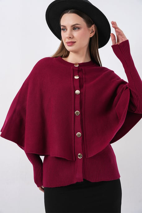 Gerippter Texturierter Langarm-Button-Up-Cardigan - Image 3