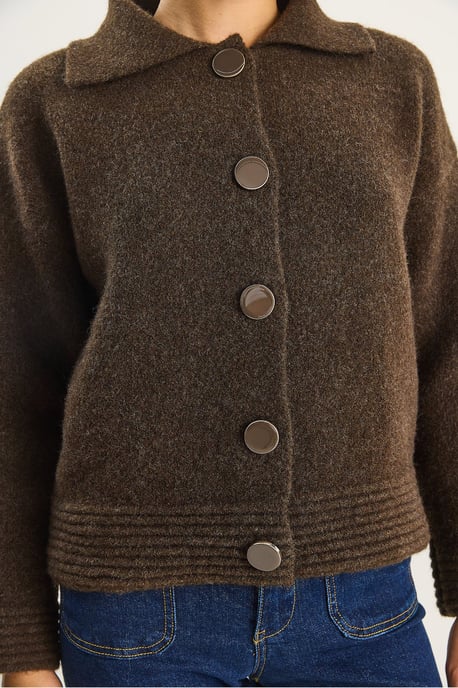 Strickjacke mit Knopfverschluss - Image 5
