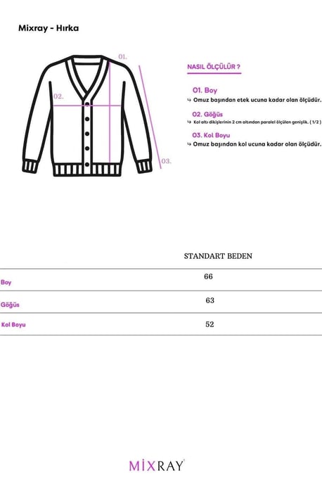 Übergroßer Strick-Cardigan mit Herzdetail - Image 3