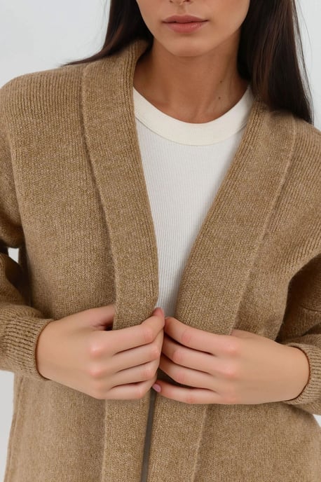 Langer Strickwaren-Cardigan - Image 4