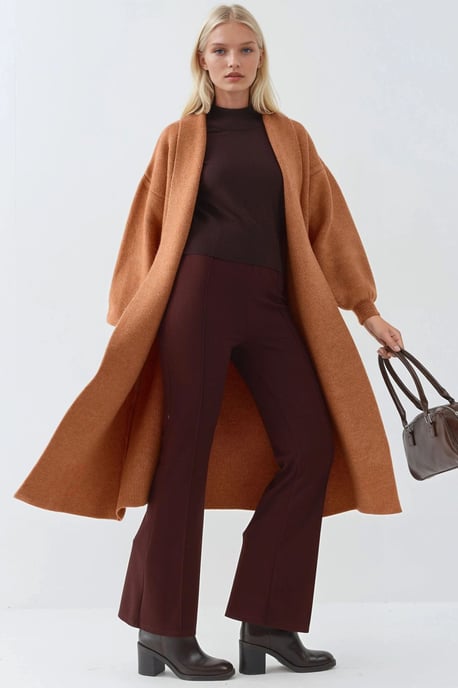 Langer Strickjacke Cardigan - Image 2