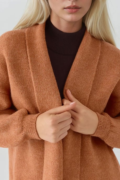 Langer Strickjacke Cardigan - Image 5