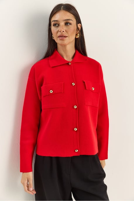Polo-Kragen-Cardigan - Image 2