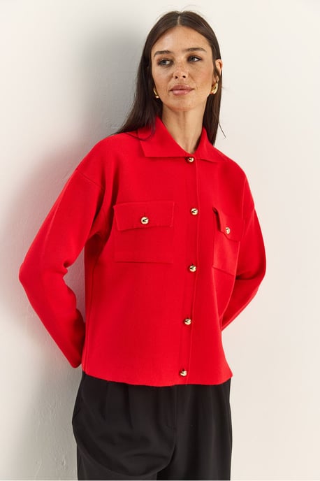 Polo-Kragen-Cardigan - Image 4