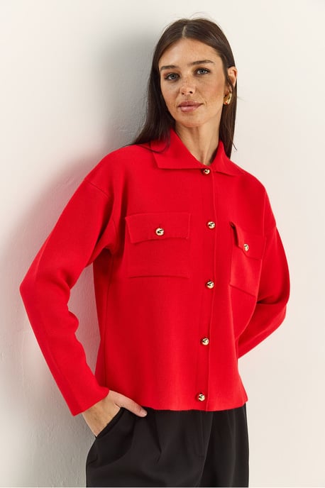 Polo-Kragen-Cardigan - Image 5
