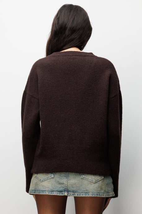 V-Ausschnitt Langarmpullover - Image 5
