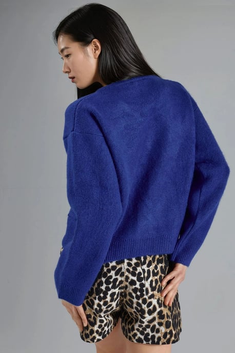 Reißverschluss-Strickcardigan mit Taschen - Image 3