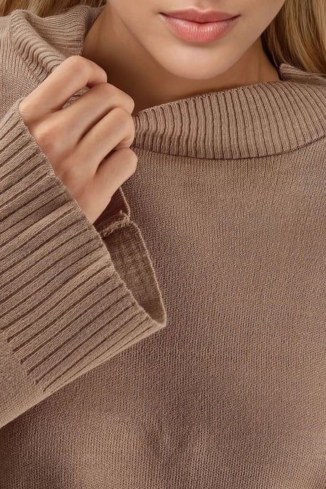 Lässig geschnittenes Strickpullover - Image 6