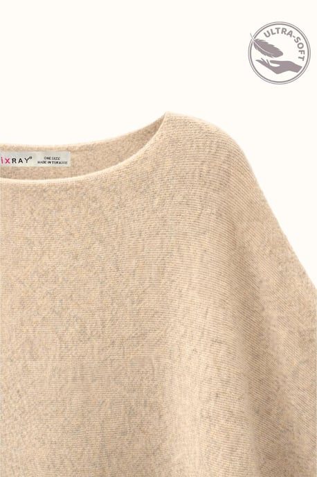 Oversized Bootneck Rippstrickpullover - Image 3