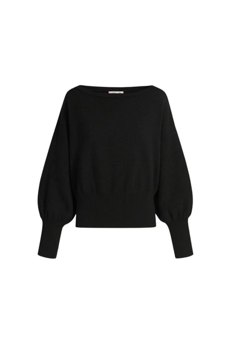 Rippenshirt mit Bootsausschnitt - Image 1
