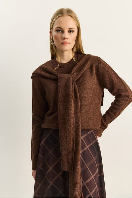 Reguläre Passform Rundhals-Rippstrickpullover - Image 6
