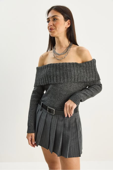 Strickpullover mit Madonna-Kragen - Image 2