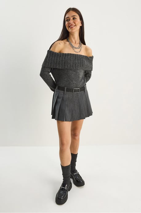 Strickpullover mit Madonna-Kragen - Image 5
