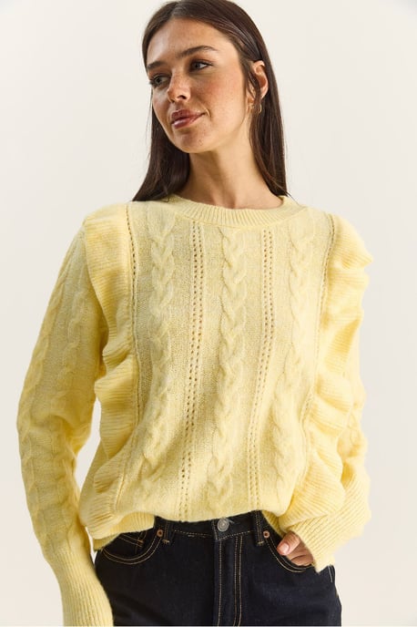 Texturierter Rundhals-Pullover - Image 6