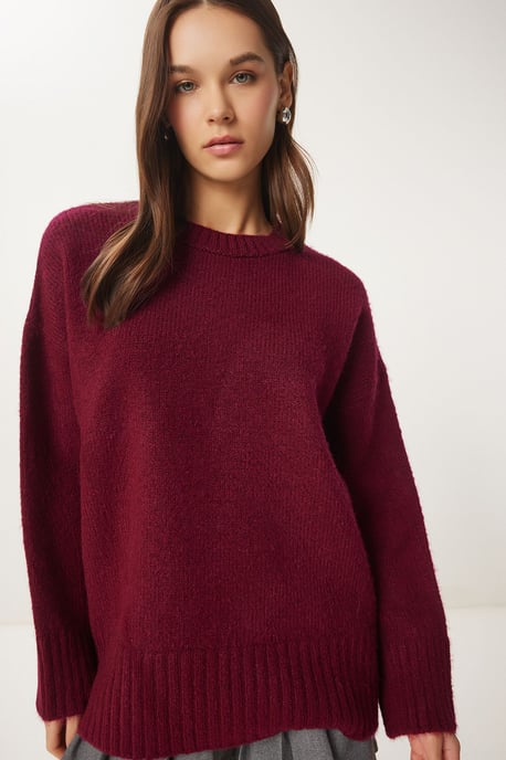 Oversized Basic Sweatshirt mit Rundhalsausschnitt - Image 3