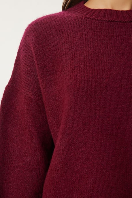 Oversized Basic Sweatshirt mit Rundhalsausschnitt - Image 5