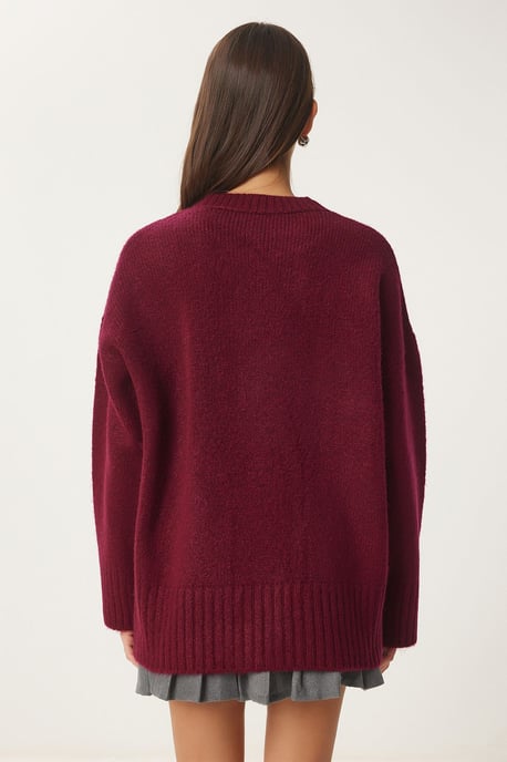 Oversized Basic Sweatshirt mit Rundhalsausschnitt - Image 6