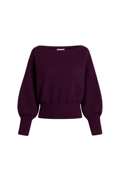 Rippenshirt mit Bootsausschnitt - Image 1