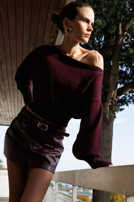 Rippenshirt mit Bootsausschnitt - Image 6