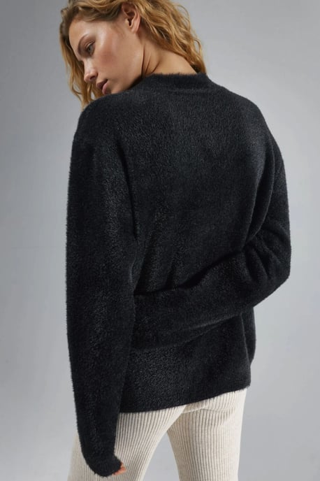 Oversize Teddy-Bär Plüschpullover - Image 3