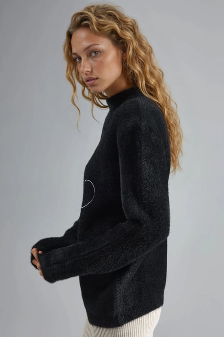 Oversize Teddy-Bär Plüschpullover - Image 4