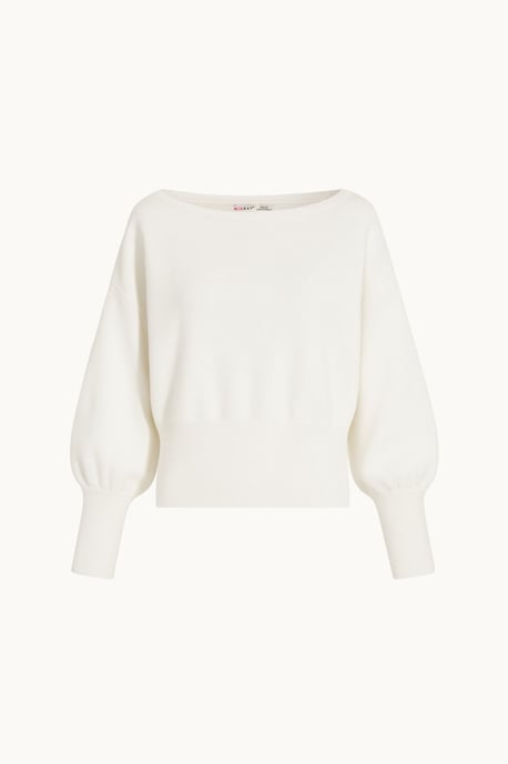 Rippenshirt mit Bootsausschnitt - Image 1
