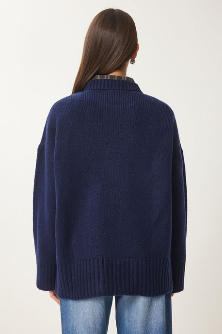 Oversized Basic Sweatshirt mit Rundhalsausschnitt - Image 6