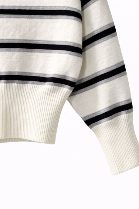 Rippenshirt mit Bootsausschnitt - Image 2