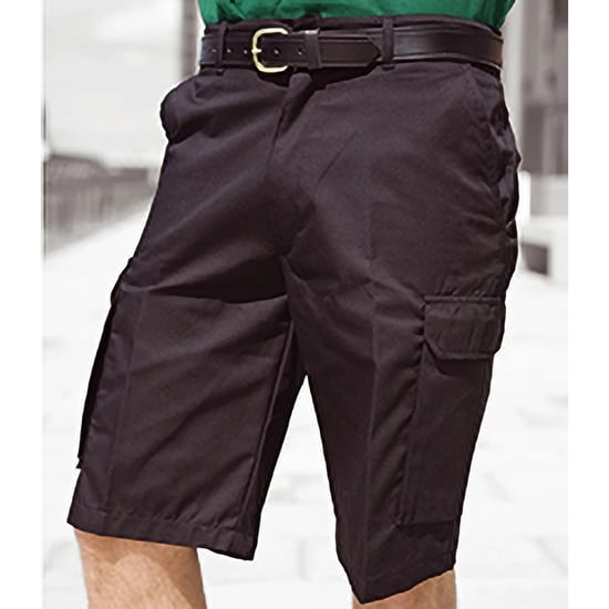 Warrior Herren Arbeitsshorts / Cargo-Shorts (Schwarz) - Image 1