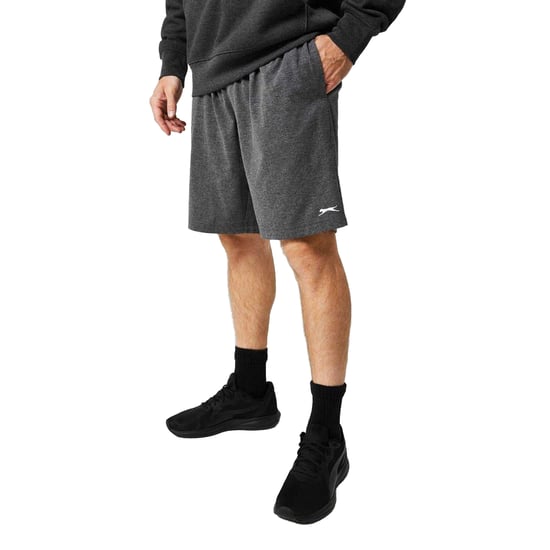 Slazenger - Jersey-Shorts für Herren , Leger (Holzkohle) - Image 1