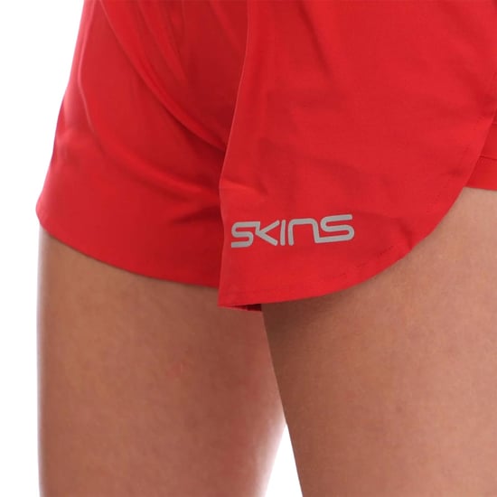 Skins - "Series-3 Superpose" Laufshorts für Damen (Rot) - Image 3