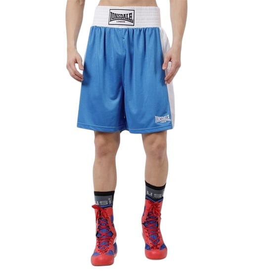 Lonsdale - Shorts für Boxer für Herren (Blau/Weiß) - Image 1