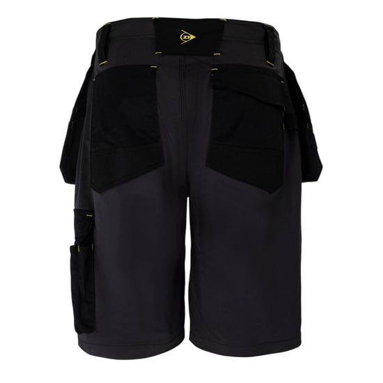 Dunlop - "On Site" Arbeitshose Shorts für Herren (Holzkohle/Schwarz) - Image 2