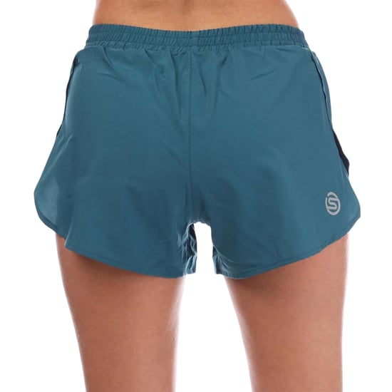 Skins - "Series-3 Superpose" Laufshorts für Damen (Petrol) - Image 2