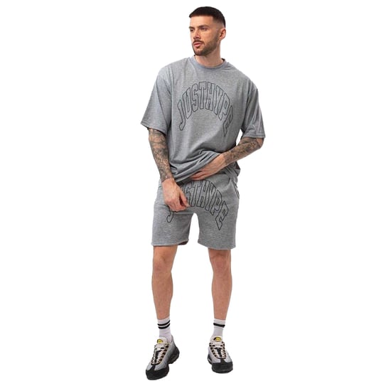 Hype - Sweat-Shorts für Herren (Grau meliert) - Image 1