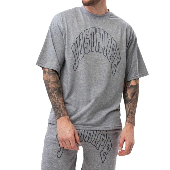 Hype - Sweat-Shorts für Herren (Grau meliert) - Image 4