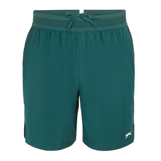 Slazenger - "Tech" Shorts für Herren , Tennis (Tannengrün) - Image 1