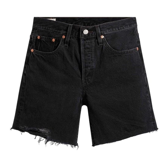 Levis - "501" Jeansshorts für Damen (Schwarz) - Image 2