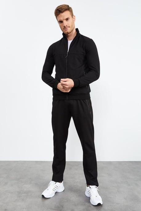 Herren Sweatshirt mit Reißverschluss und Hose Set - Image 5