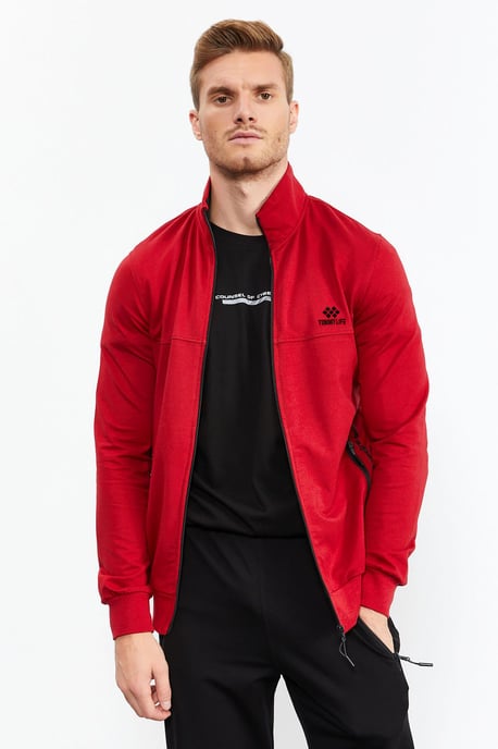 Herren Sweatshirt mit Reißverschluss und Hose Set - Image 2