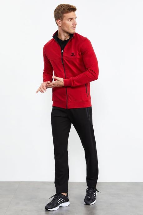 Herren Sweatshirt mit Reißverschluss und Hose Set - Image 4