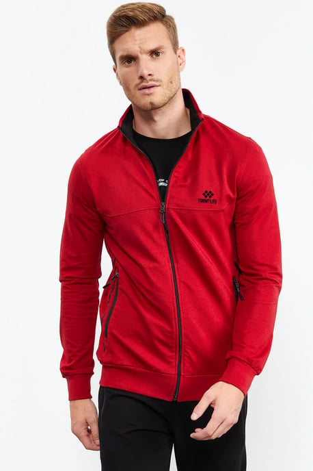 Herren Sweatshirt mit Reißverschluss und Hose Set - Image 5