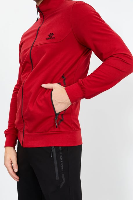 Herren Sweatshirt mit Reißverschluss und Hose Set - Image 6
